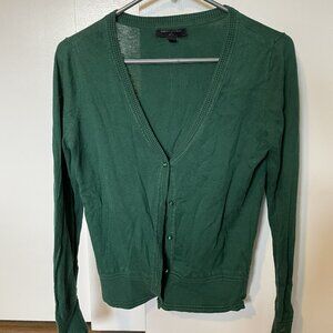 Banana Republic Green Cardigan - Size SP